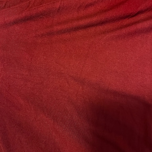 Vintage boho Lagenlook long sleeve balloon jersey midi dress made in Italy EUC - Picture 8 of 12